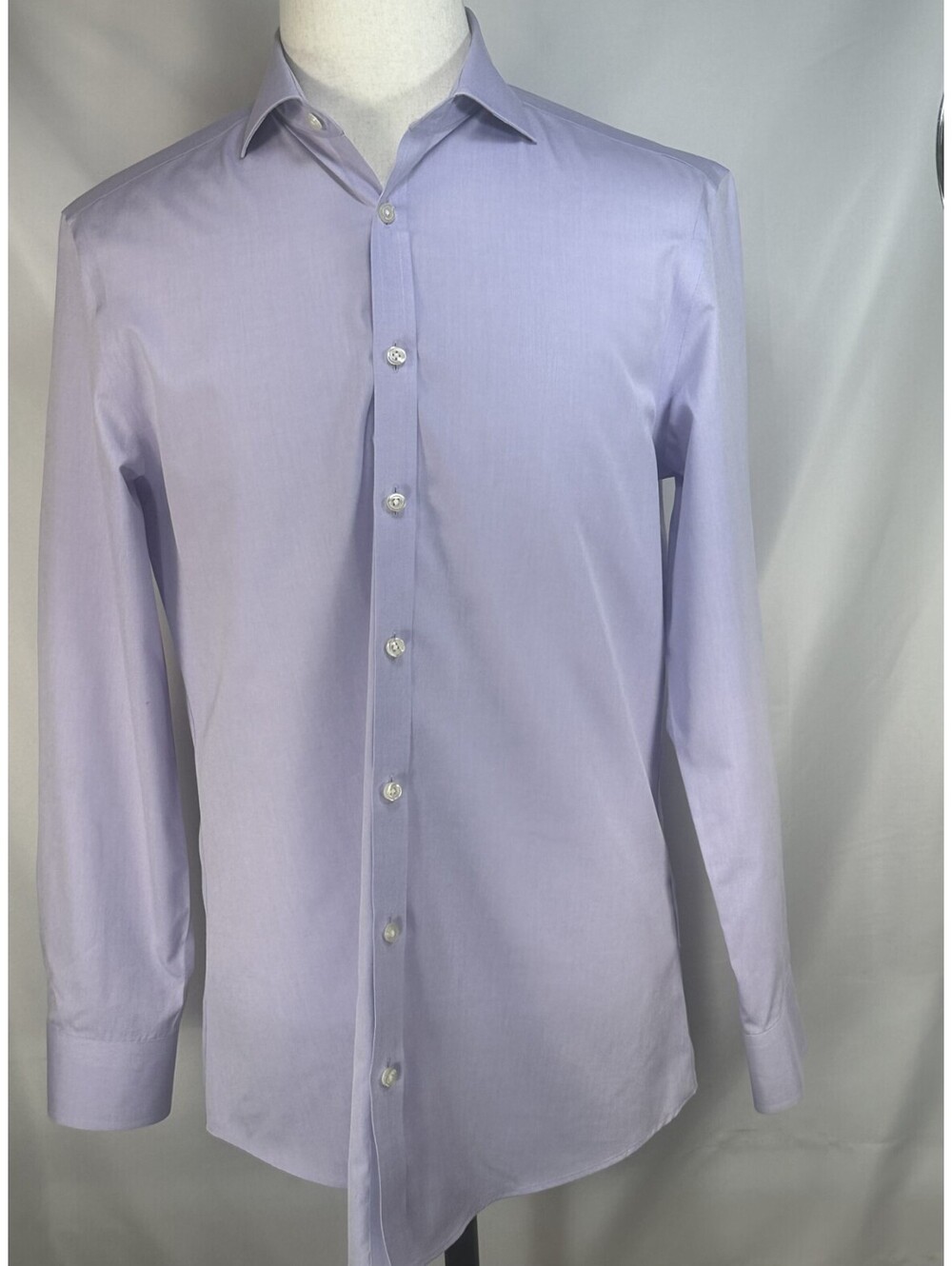 Charles Tyrwhitt Extra Slim Non-Iron Button Up Purple Mens M